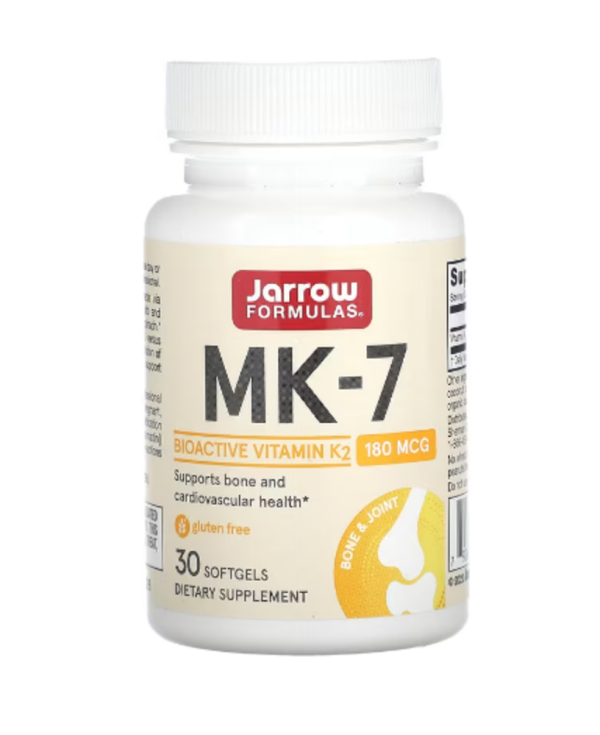 Jarrow Formulas, MK-7, 180 mcg, 30 Softgels