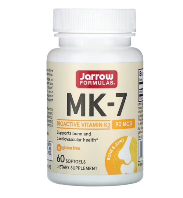 Jarrow Formulas, MK-7, 90 mcg, 60 Softgels