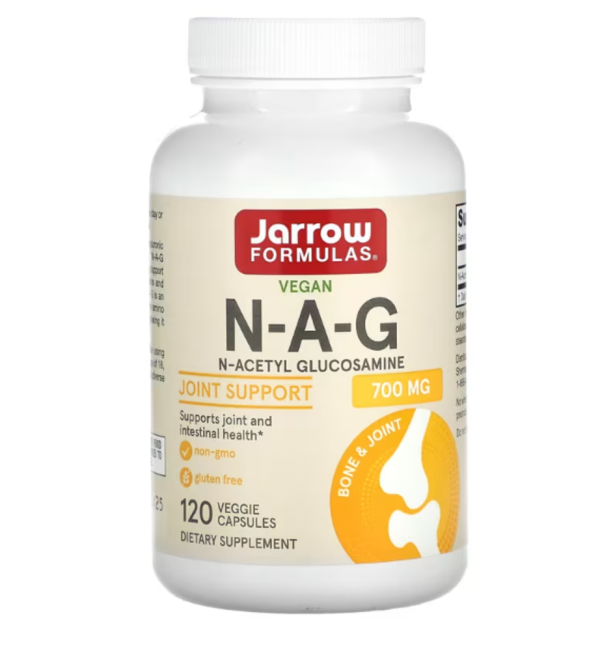 Jarrow Formulas, N-A-G, 700 mg, 120 Veggie Capsules