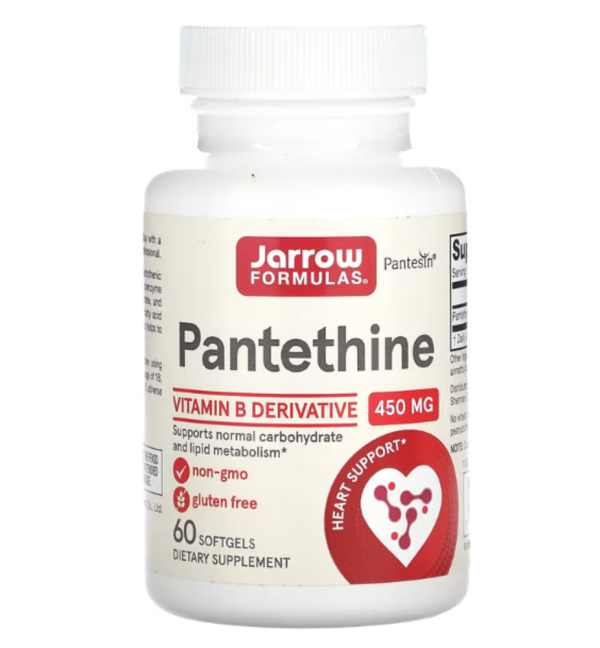 Jarrow Formulas, Pantethine, 450 mg, 60 Softgels