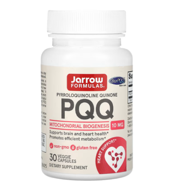 Jarrow Formulas, PQQ, 10 mg, 30 Veggie Capsules