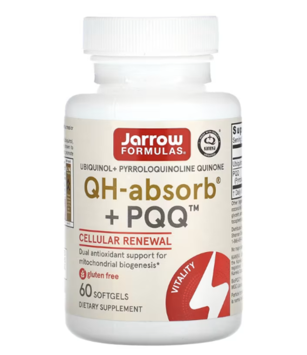 Jarrow Formulas, QH-Absorb + PQQ, 60 Softgels