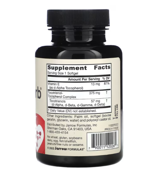 Jarrow Formulas, Toco-Sorb, 60 Softgels