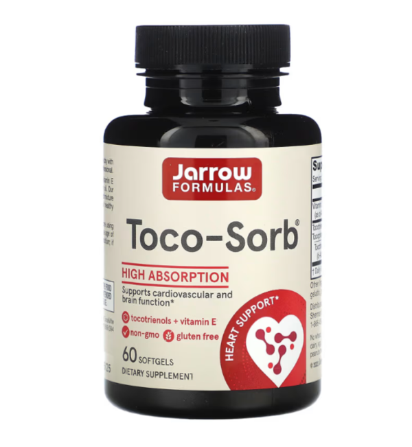 Jarrow Formulas, Toco-Sorb, 60 Softgels