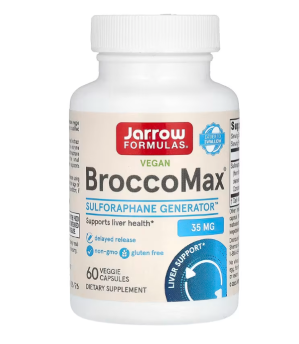Jarrow Formulas, Vegan BroccoMax, 35 mg , 60 Veggie Capsules (17.50 mg per Capsule)