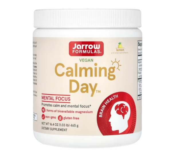 Jarrow Formulas, Vegan Calming Day, Lemon, 16.4 oz (465 g)