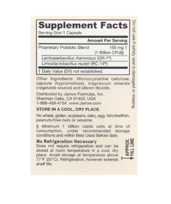 Jarrow Formulas, Vegan Fem Dophilus®, 1 Billion CFU, 30 Veggie Capsules