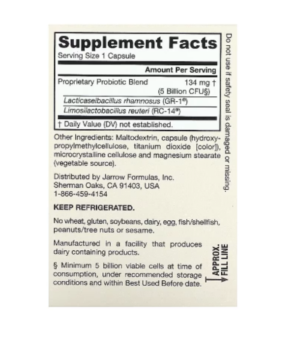 Jarrow Formulas, Vegan Fem Dophilus, 5 Billion CFU, 30 Veggie Capsules