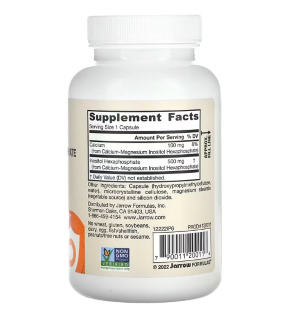 Jarrow Formulas, Vegan IP6, 120 Veggie Capsules