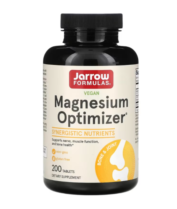 Jarrow Formulas, Vegan Magnesium Optimizer, 200 Tablets