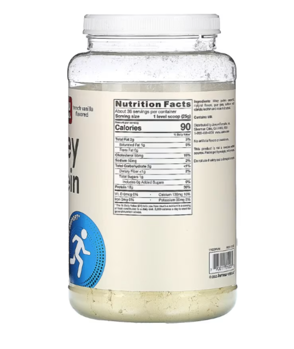 Jarrow Formulas, Whey Protein, French Vanilla, 2 lb (908 g)