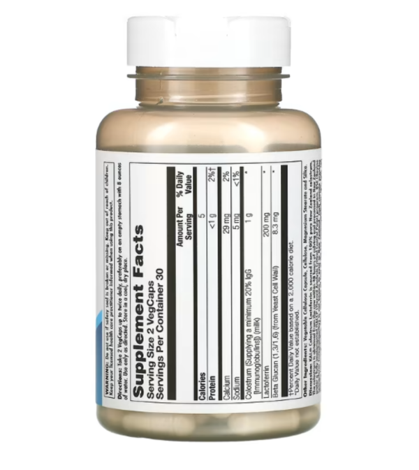 KAL, Colostrum Lactoferrin, 60 VegCaps