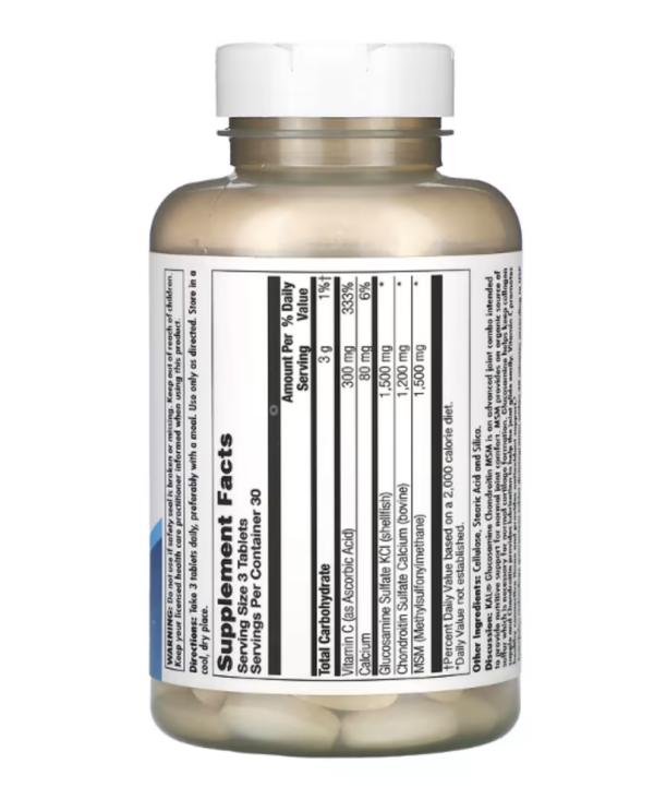 KAL, Glucosamine Chondroitin MSM, 90 Tablets