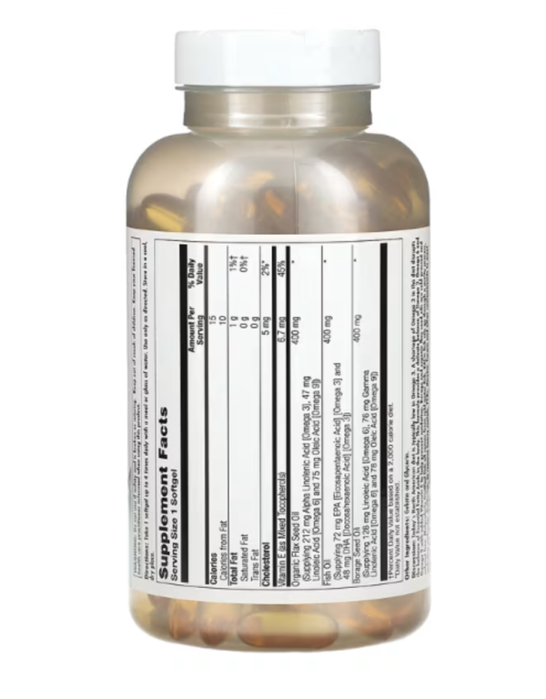 KAL, Ultra Omega 3-6-9, 200 Softgels