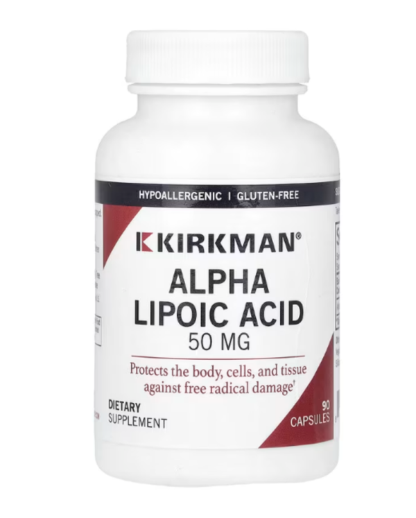 Kirkman Labs, Alpha Lipoic Acid, 50 mg, 90 Capsules