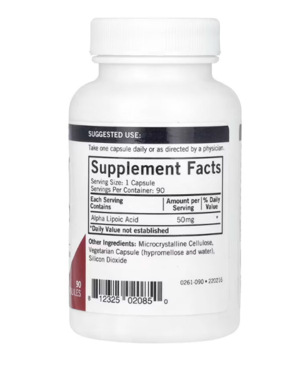 Kirkman Labs, Alpha Lipoic Acid, 50 mg, 90 Capsules