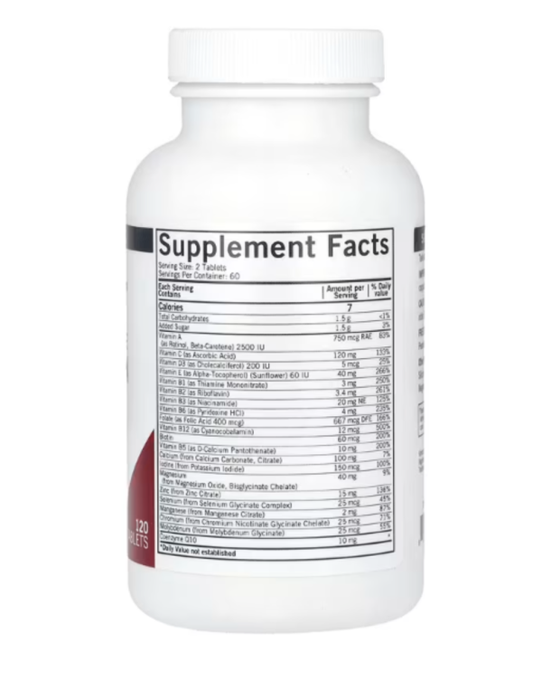 Kirkman Labs, Children's Chewable Multivitamin & Mineral Tablets, Natural Mango Peach, 120 Tablets