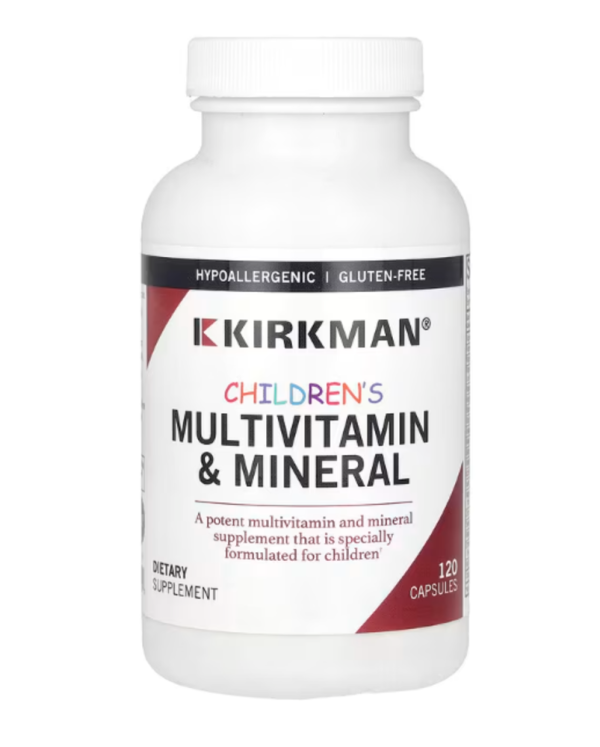 Kirkman Labs, Children's Multivitamin & Mineral, 120 Capsules