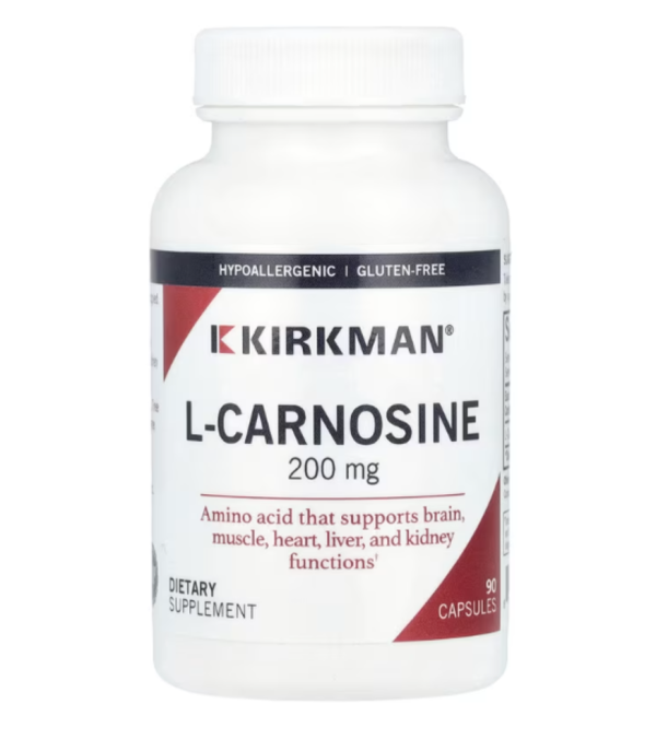 Kirkman Labs, L-Carnosine, 200 mg, 90 Capsules