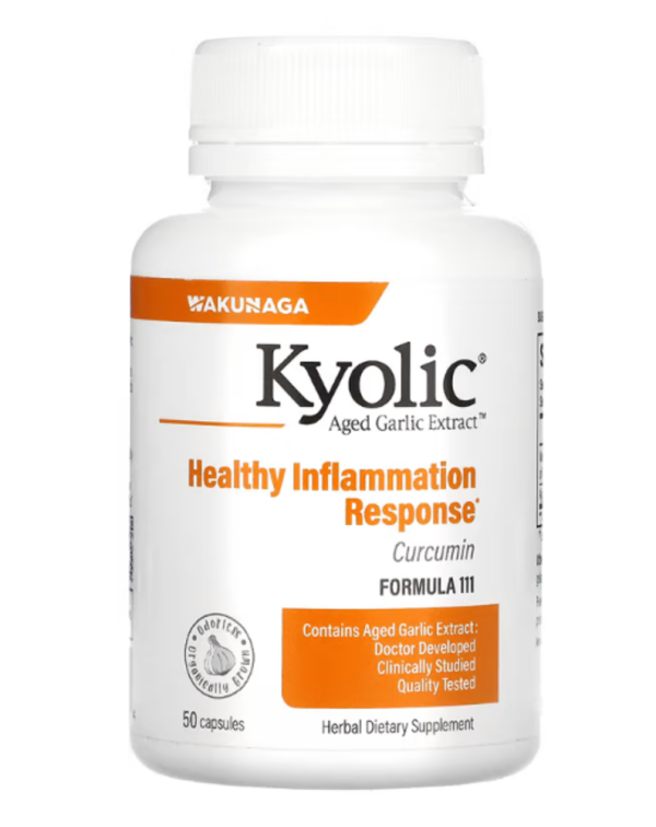 Kyolic, Aged Garlic Extract, Curcumin, 50 Capsules