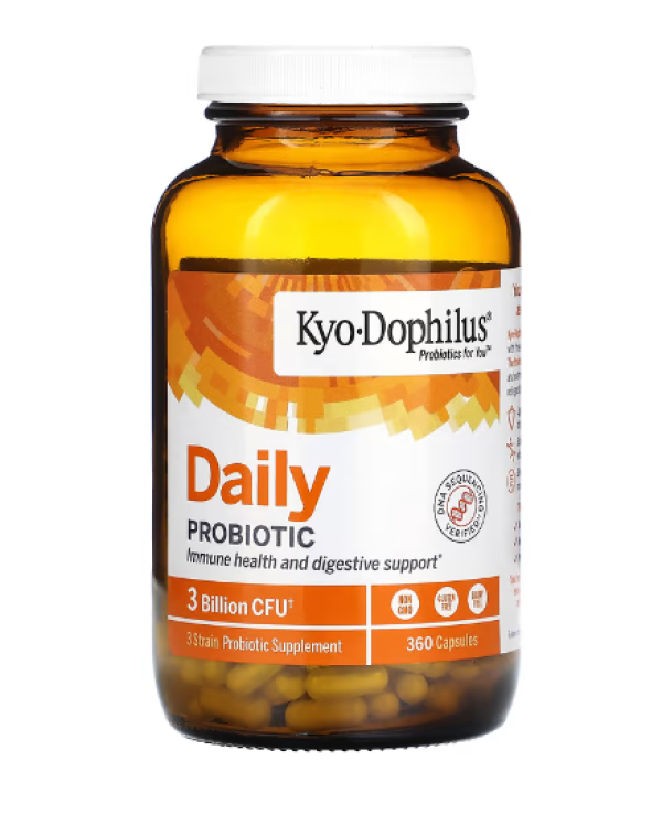Kyolic, Kyo-Dophilus, Daily Probiotic, 3 Billion CFU, 360 Capsules