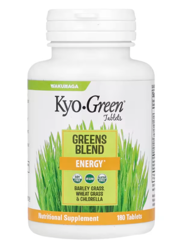 Kyolic, Kyo-Green, Greens Blend, Energy, 180 Tablets