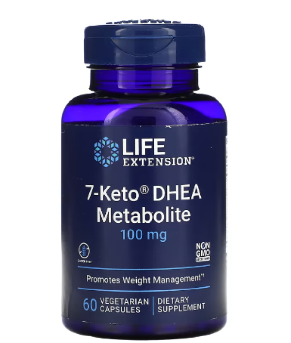 Life Extension, 7-Keto DHEA Metabolite, 100 mg, 60 Vegetarian Capsules