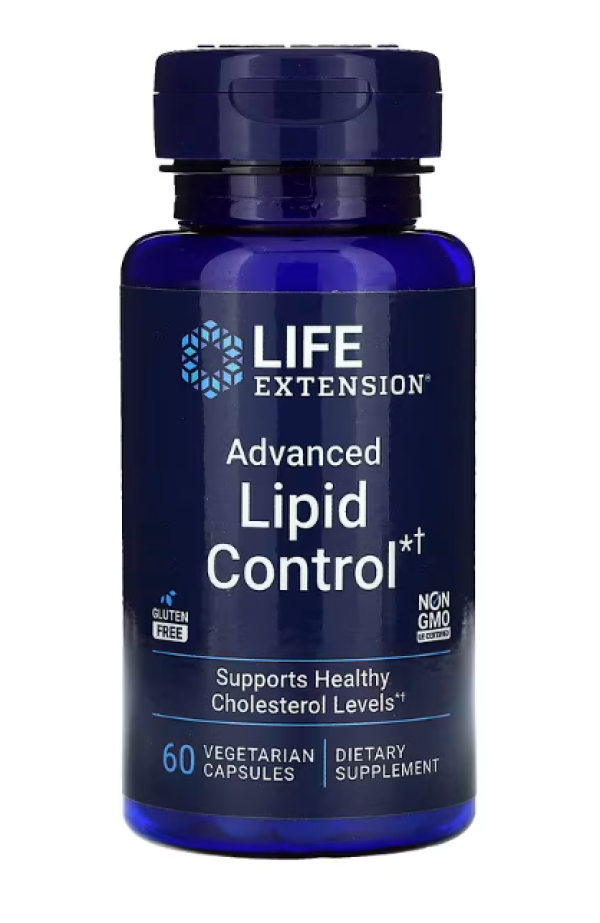 Life Extension, Advanced Lipid Control, 60 Vegetarian Capsules