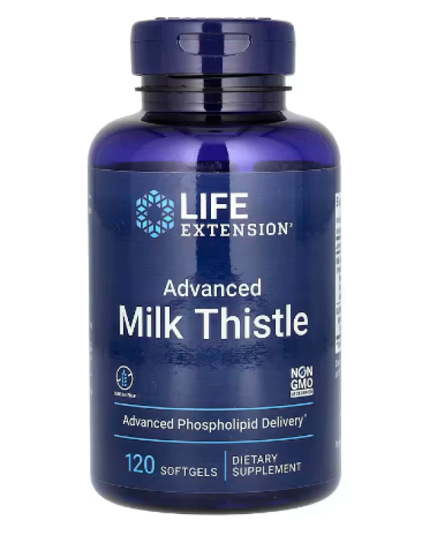 Life Extension, Advanced Milk Thistle, 120 Softgels