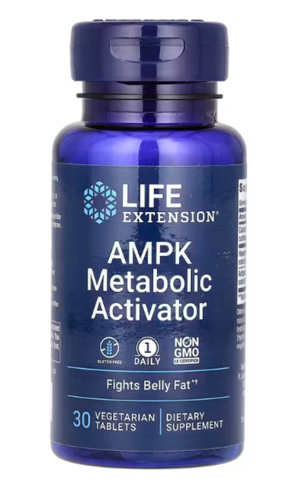 Life Extension, AMPK Metabolic Activator, 30 Vegetarian Tablets