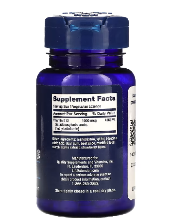 Life Extension, B12 Elite, 60 Vegetarian Lozenges