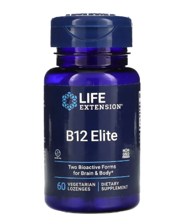 Life Extension, B12 Elite, 60 Vegetarian Lozenges