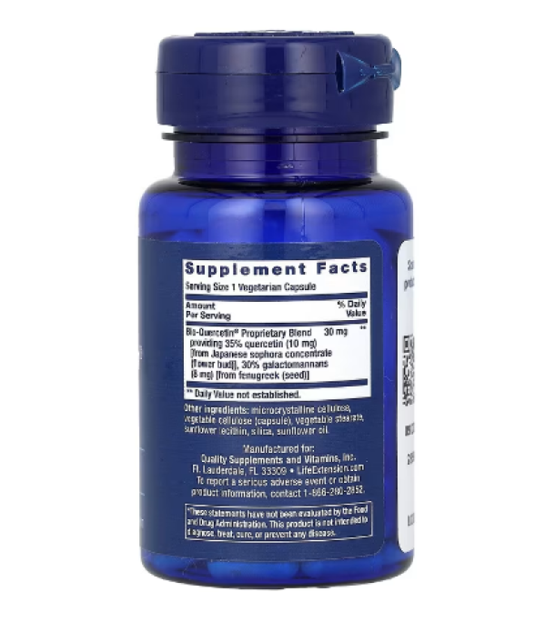 Life Extension, Bio-Quercetin, 30 Vegetarian Capsules