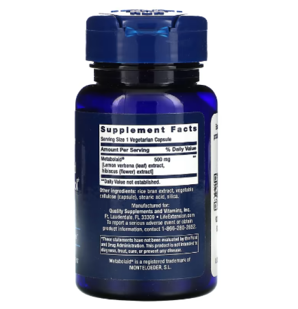 Life Extension, Body Trim and Appetite Control, 30 Vegetarian Capsules