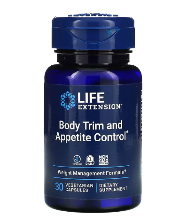 Life Extension, Body Trim and Appetite Control, 30 Vegetarian Capsules