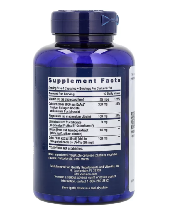Life Extension, Bone Strength Collagen Formula, 120 Capsules