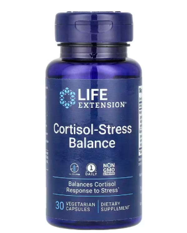 Life Extension, Cortisol-Stress Balance, 30 Vegetarian Capsules