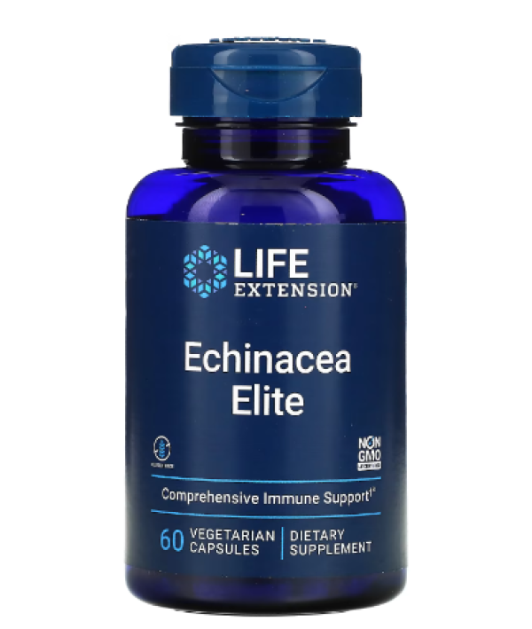 Life Extension, Echinacea Elite, 60 Vegetarian Capsules