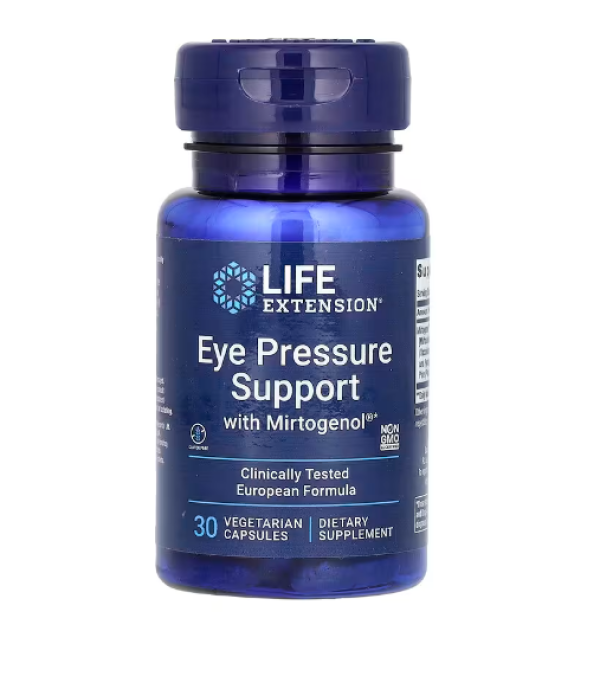 Life Extension, Eye Pressure Support with Mirtogenol, 30 Vegetarian Capsules