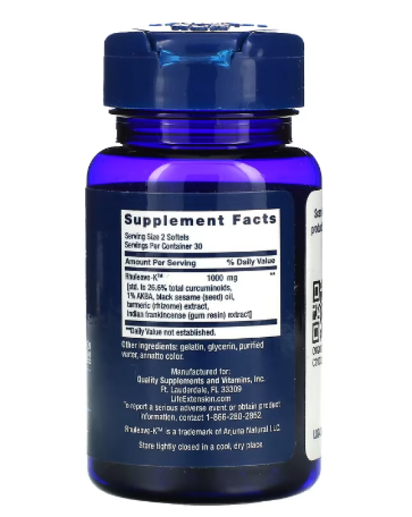 Life Extension, Fast Acting Relief, 60 Softgels