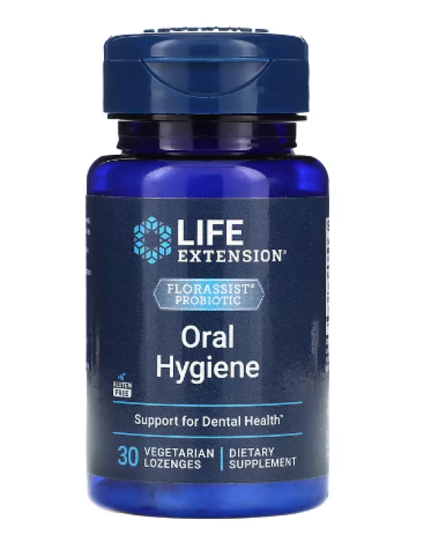 Life Extension, FLORASSIST Probiotic, Oral Hygiene, 30 Vegetarian Lozenges