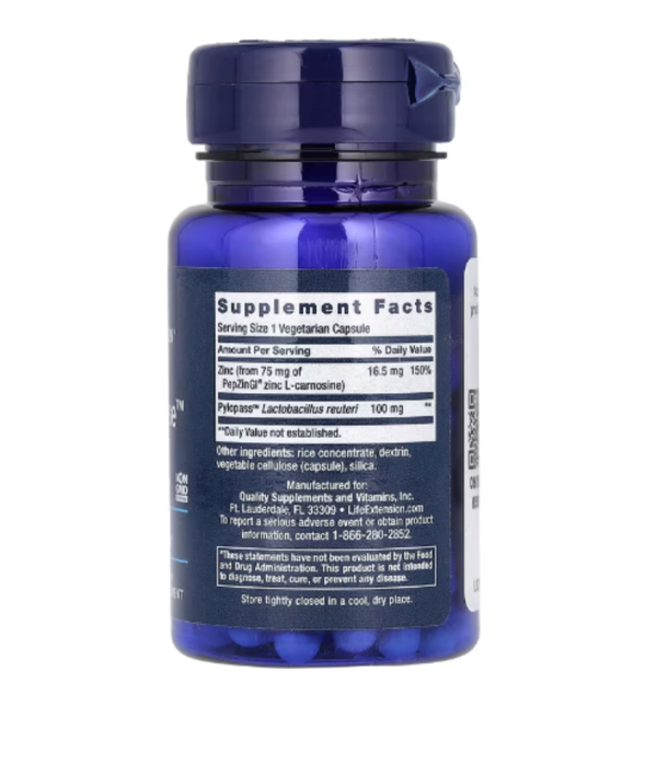 Life Extension, Gastro-Ease, 60 Vegetarian Capsules