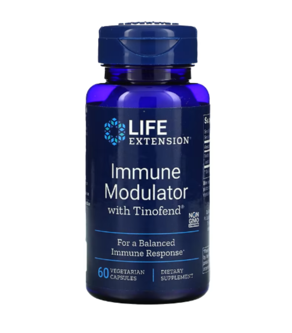 Life Extension, Immune Modulator with Tinofend, 60 Vegetarian Capsules