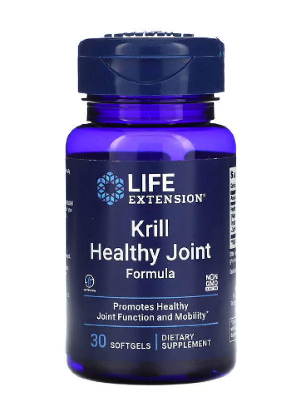 Life Extension, Krill Healthy Joint Formula, 30 Softgels