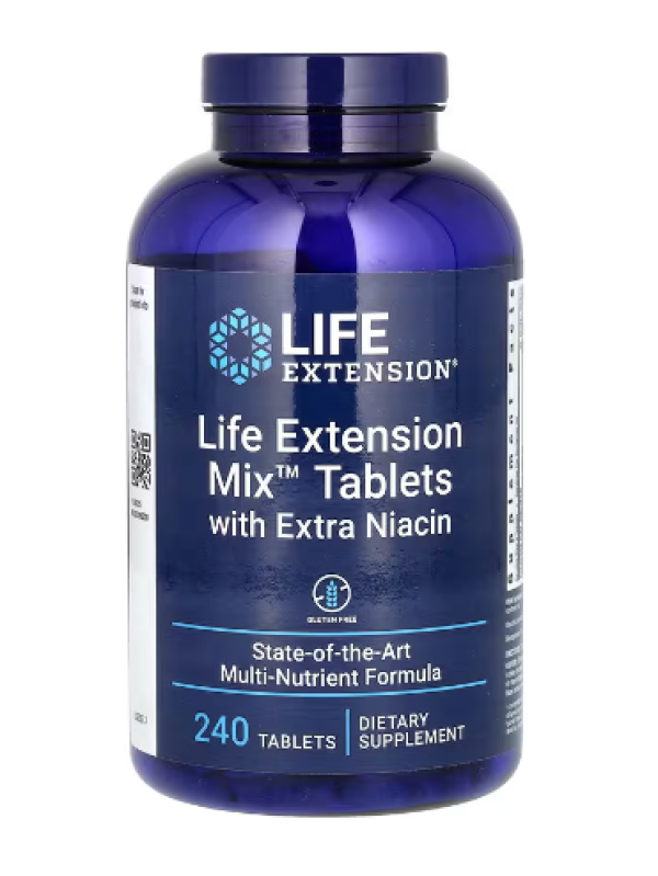 Life Extension, Life Extension Mix Tablets with Extra Niacin, 240 Tablets