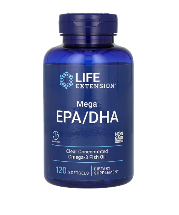 Life Extension, Mega EPA/DHA, 120 Softgels