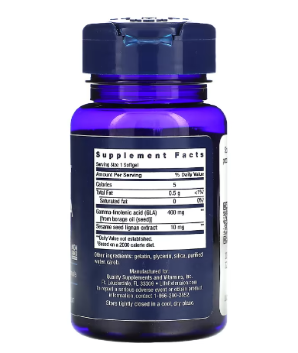 Life Extension, Mega GLA Sesame Lignans, 30 Softgels