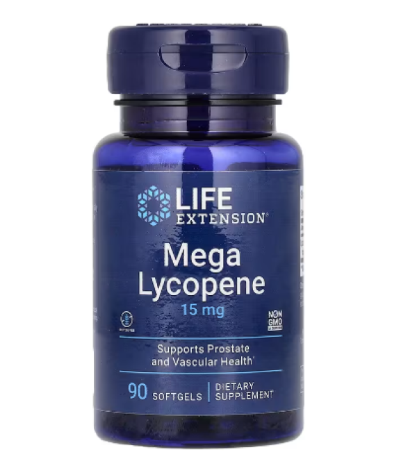 Life Extension, Mega Lycopene, 15 mg, 90 Softgels