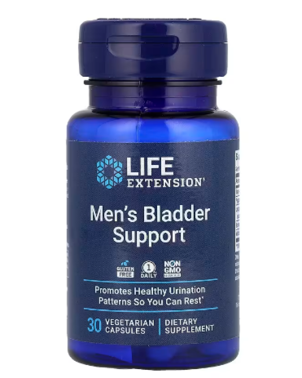 Life Extension, Men's Bladder Control, 30 Vegetarian Capsules