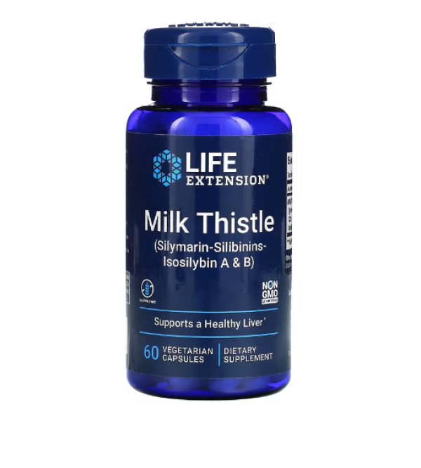 Life Extension, Milk Thistle, 60 Vegetarian Capsules